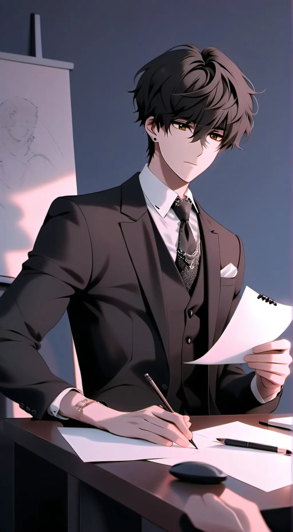 ai character: Rokuko background