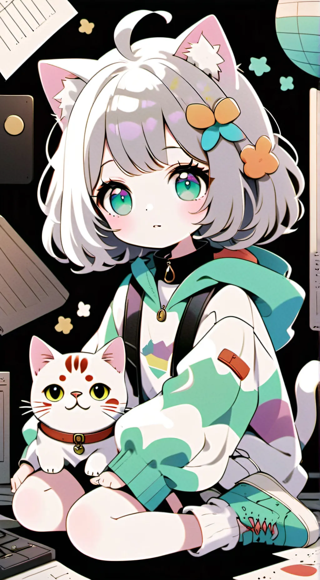 ai character: Cleo background