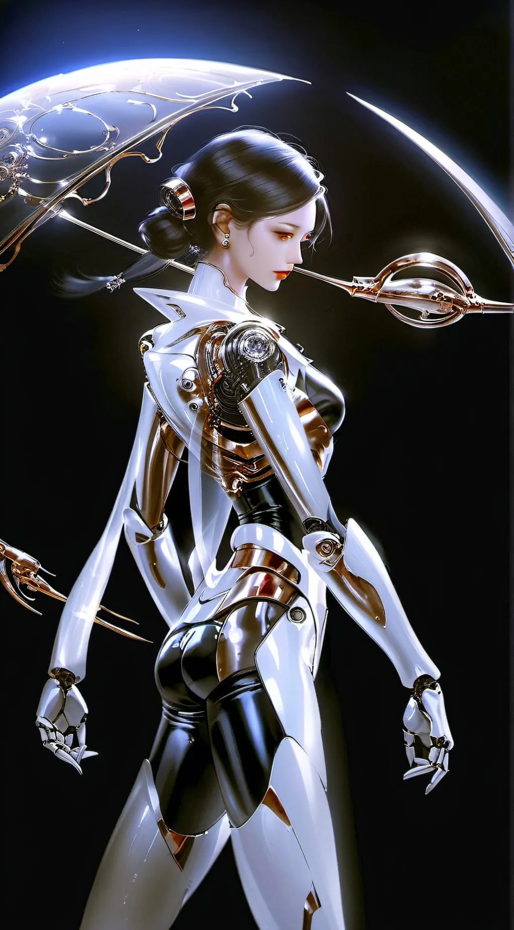 ai character: Aura background