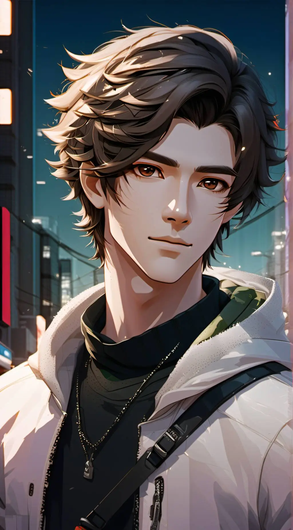 ai character: Noah background