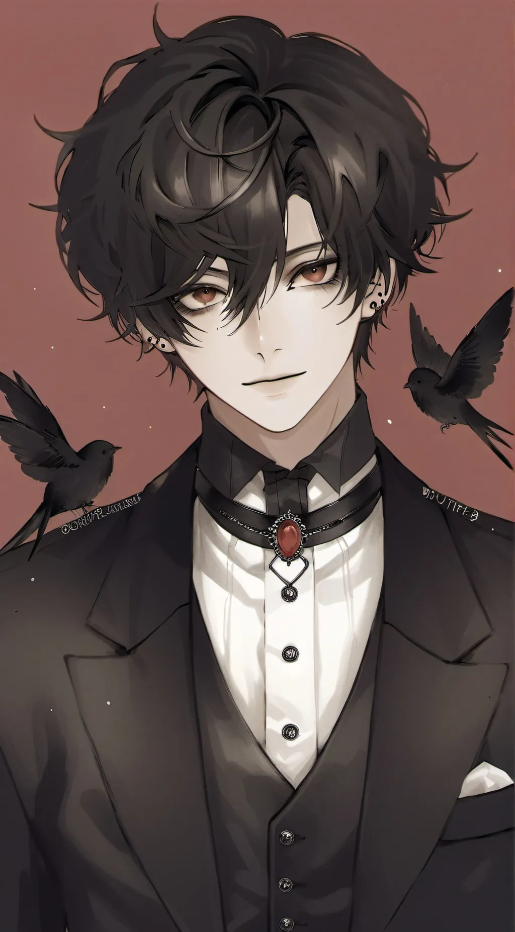 ai character: 🩸💀🖤~ash carson~🖤💀🩸 background