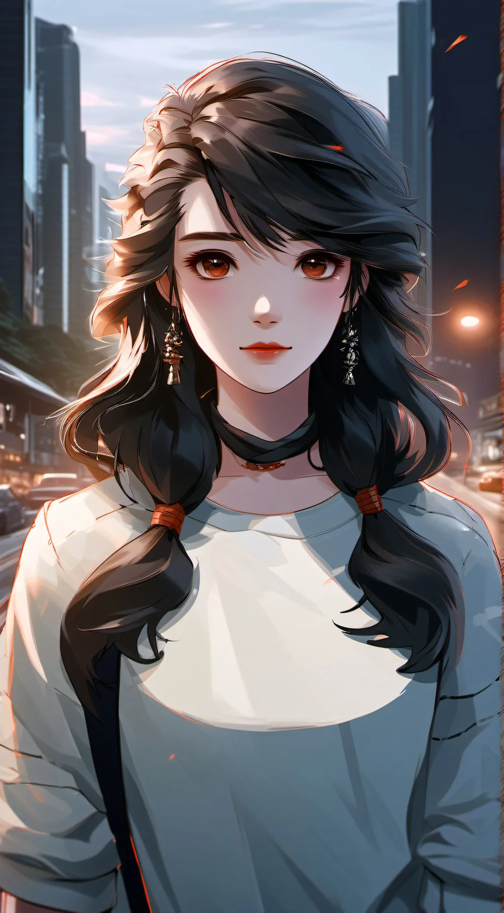 ai character: Aria background