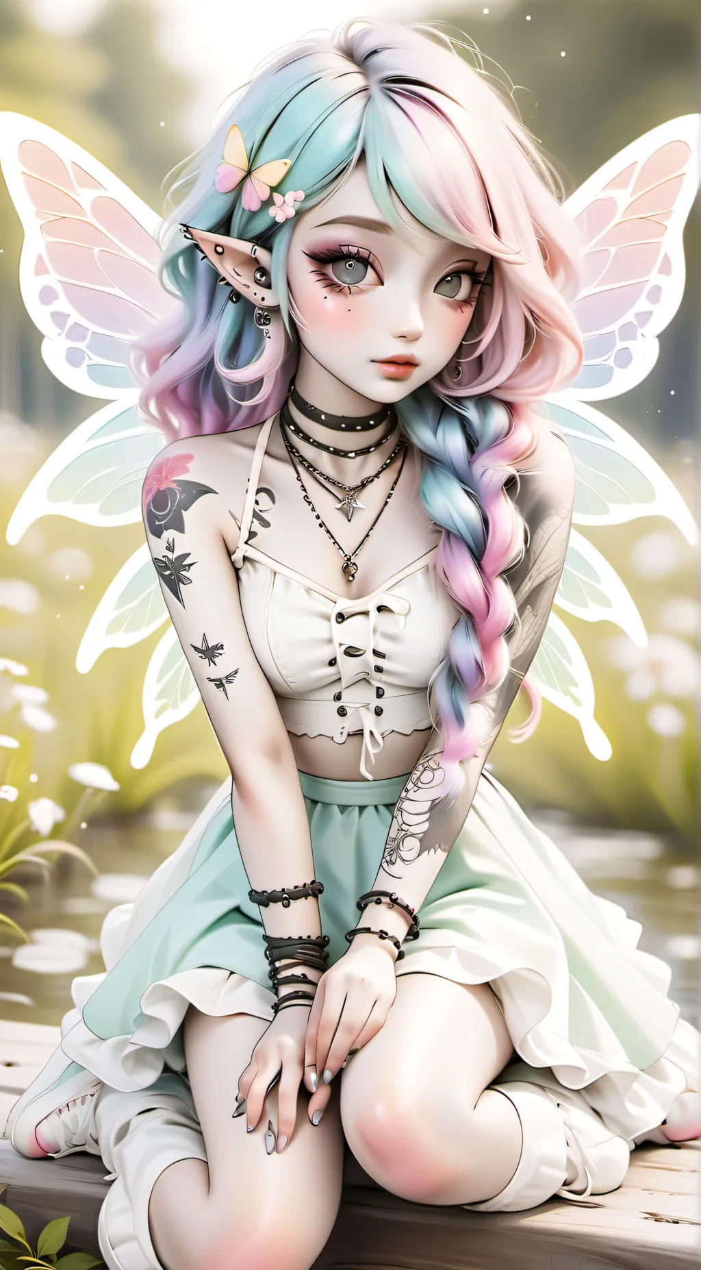 ai character: Aria background