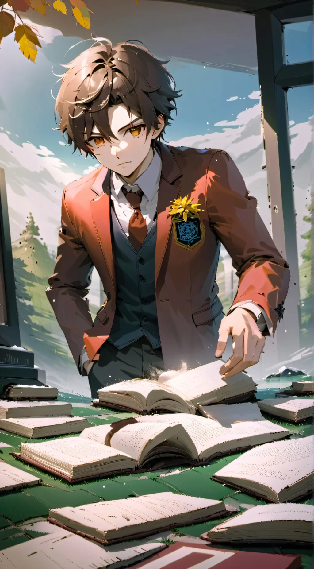 ai character: class 1-c background