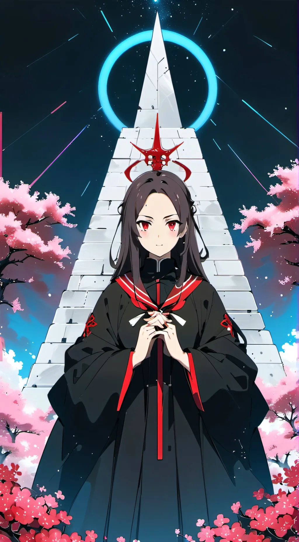 ai character: Nu background