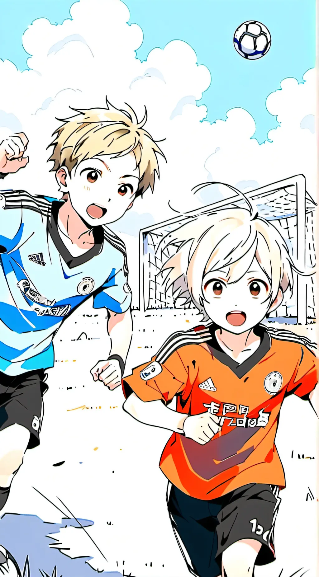 ai character: River and Alexa background