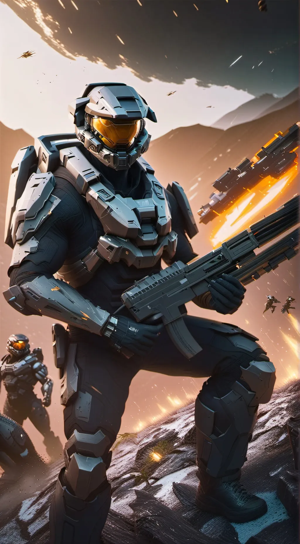 ai character: carter background