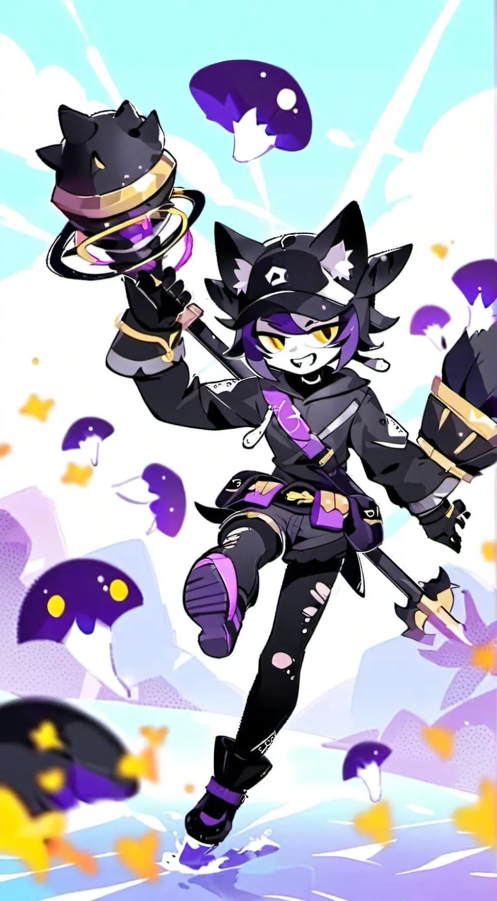 ai character: Killer drones background