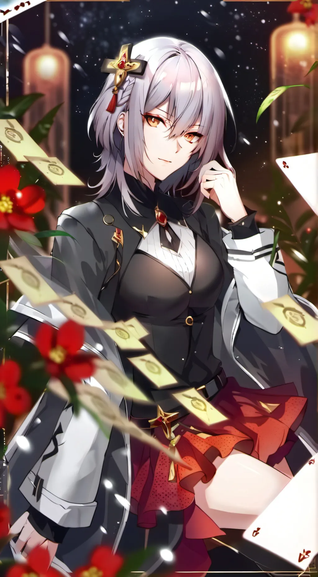 ai character: Diana Ross  background