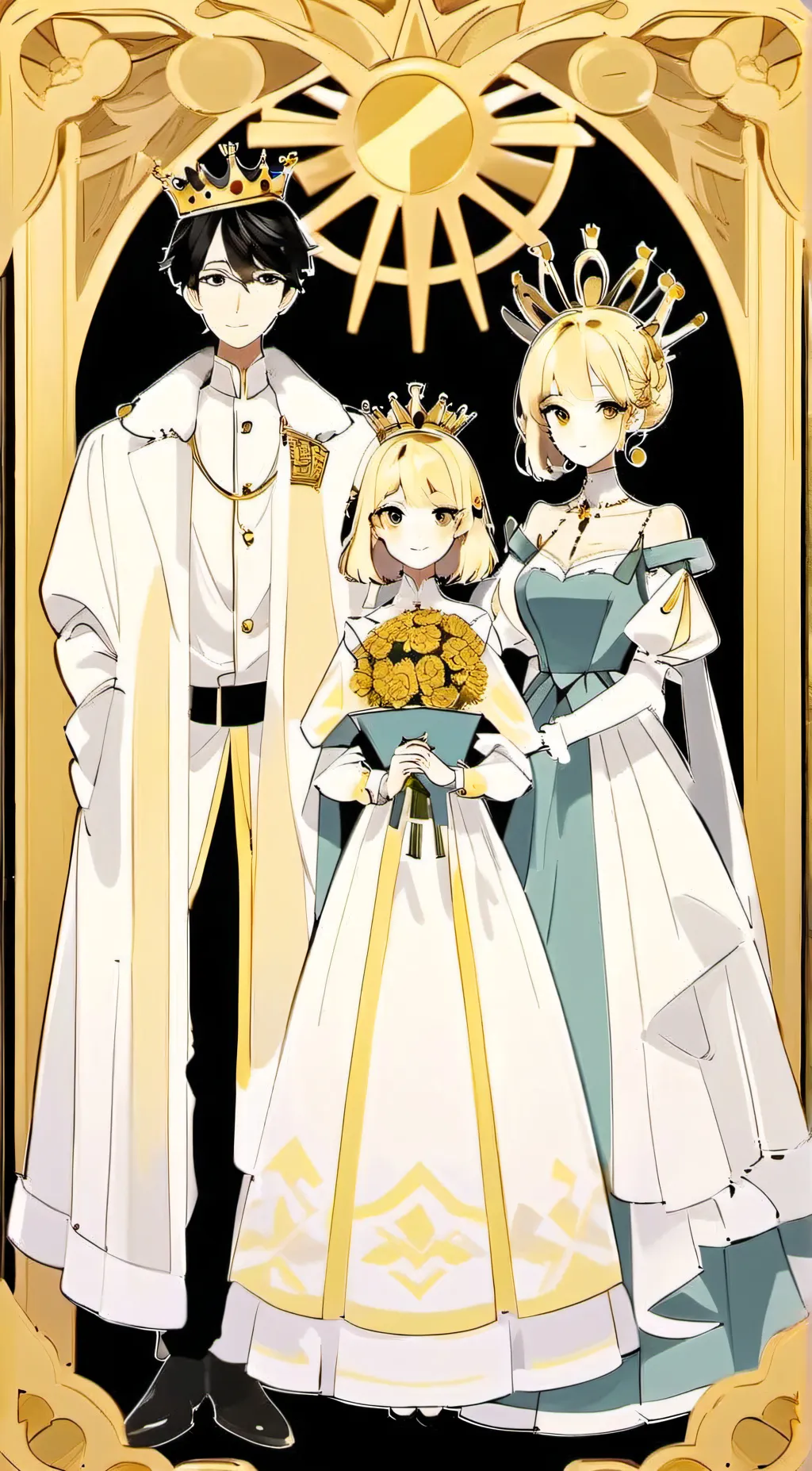 ai character: The Royal Family background