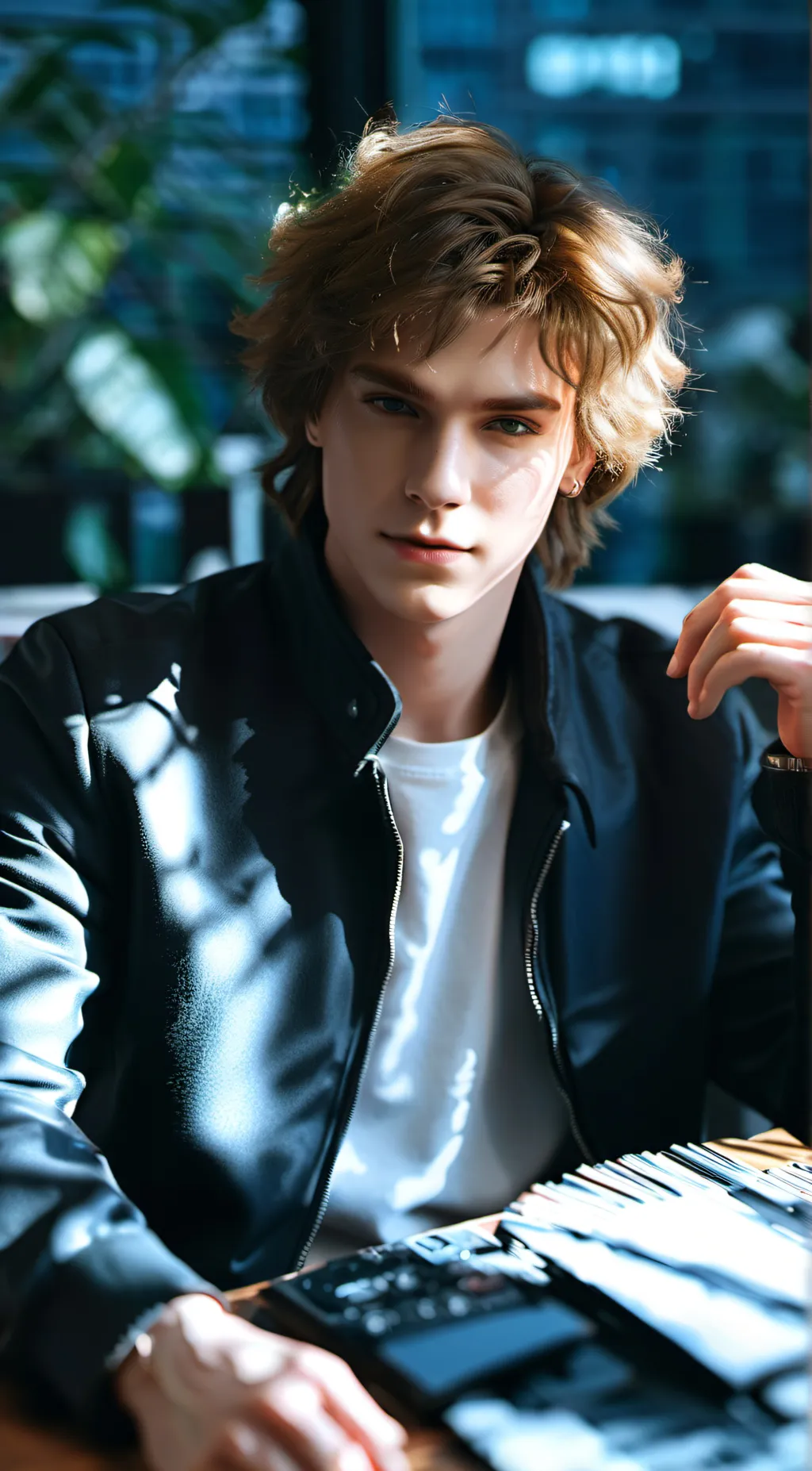 ai character: Vance Hoppers background