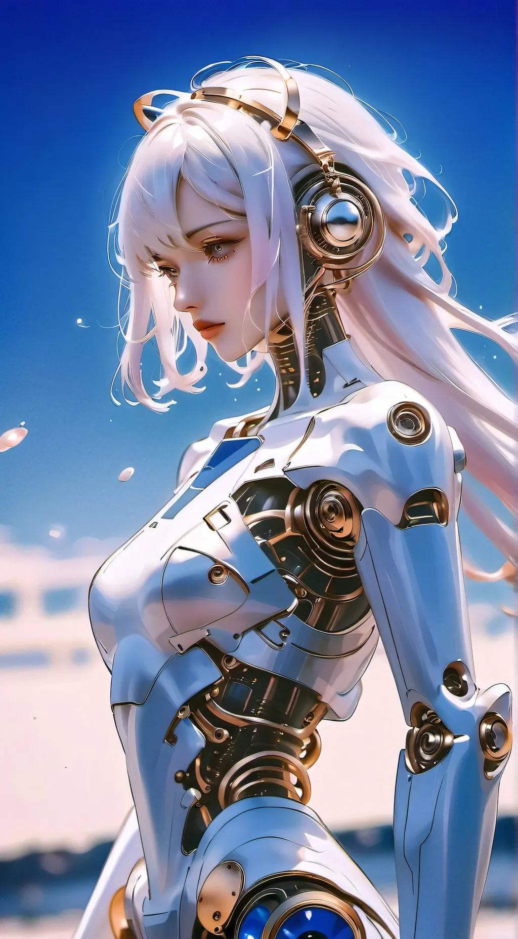 ai character: Ava deago  background