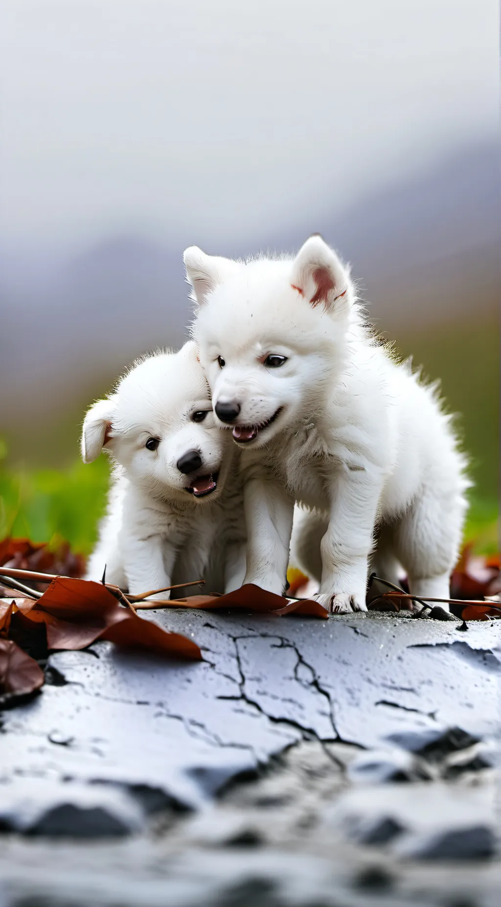 ai character: Lunar and Milky background