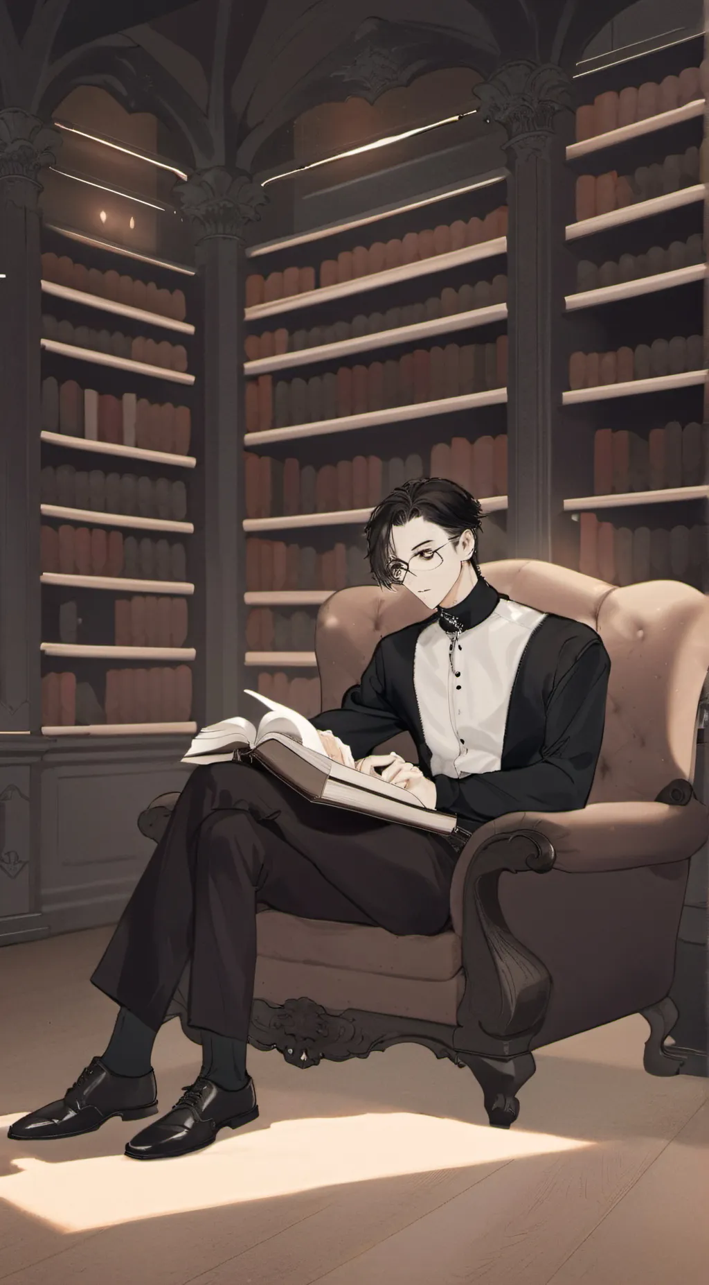 ai character: Radio apple. background