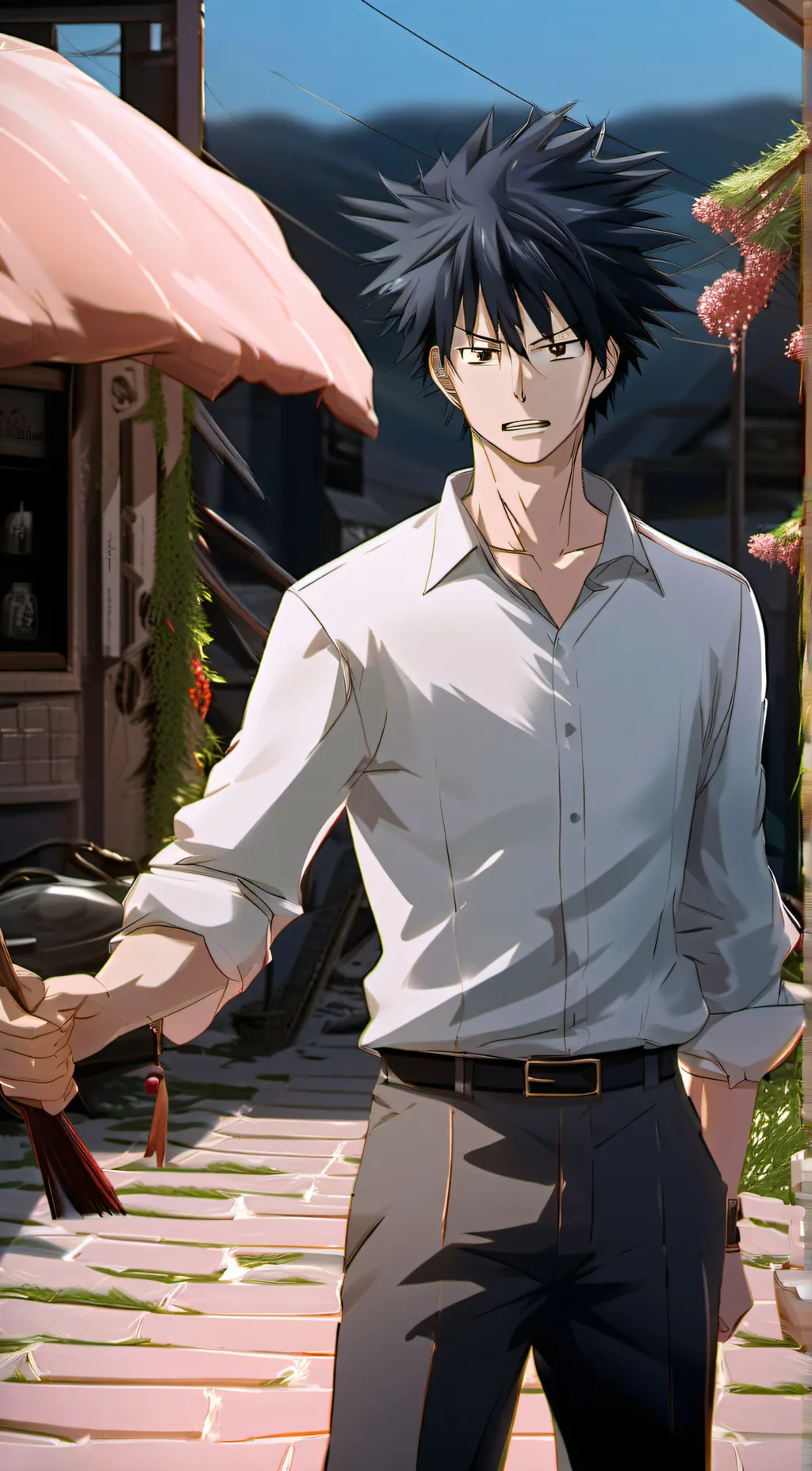 ai character: Megumi background