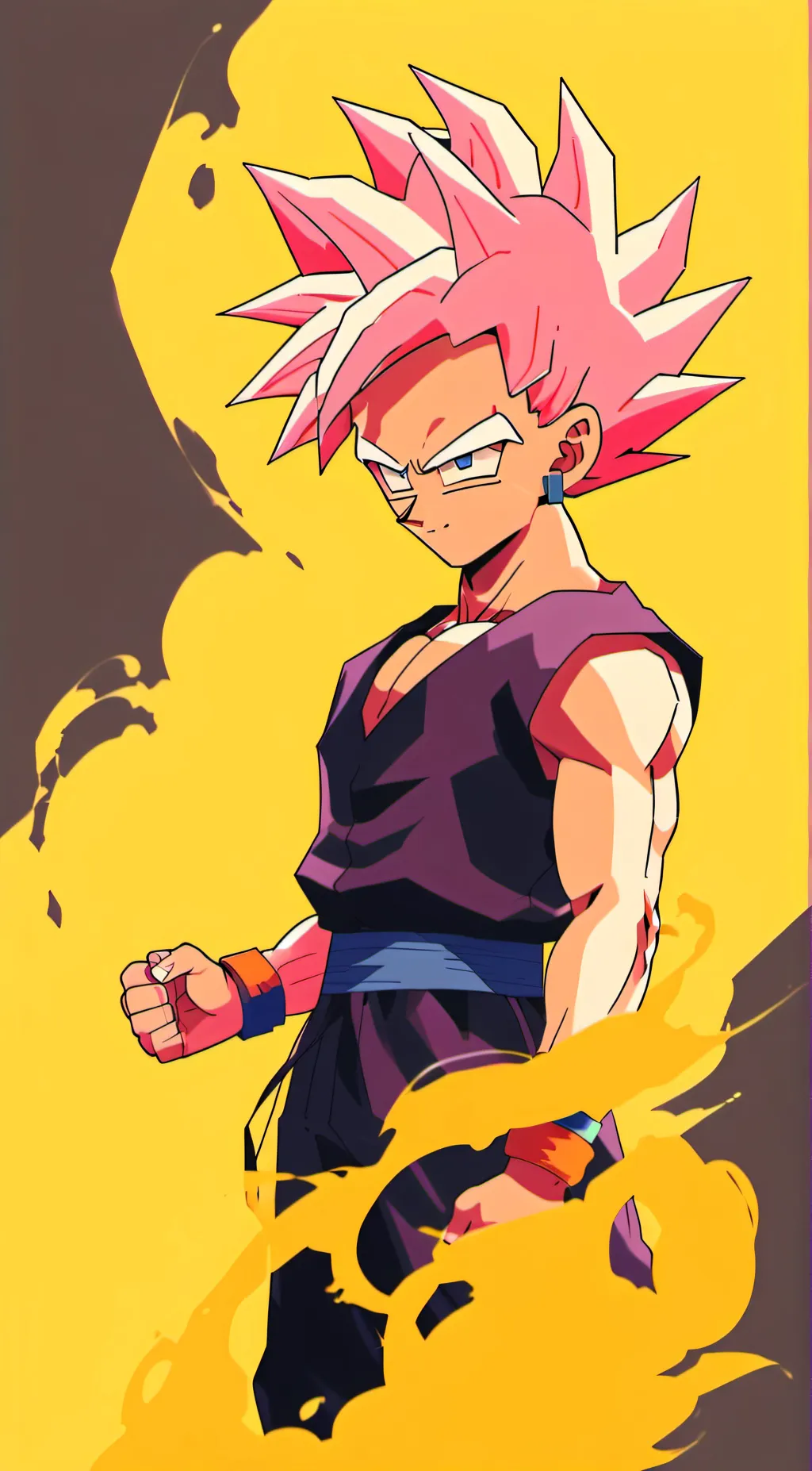 ai character: Goku  background