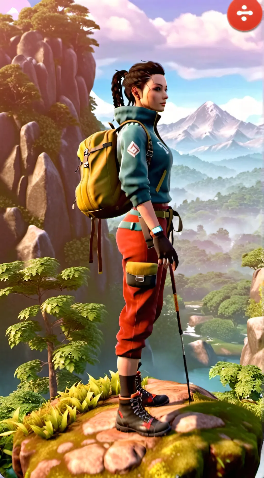 ai character: Aria background