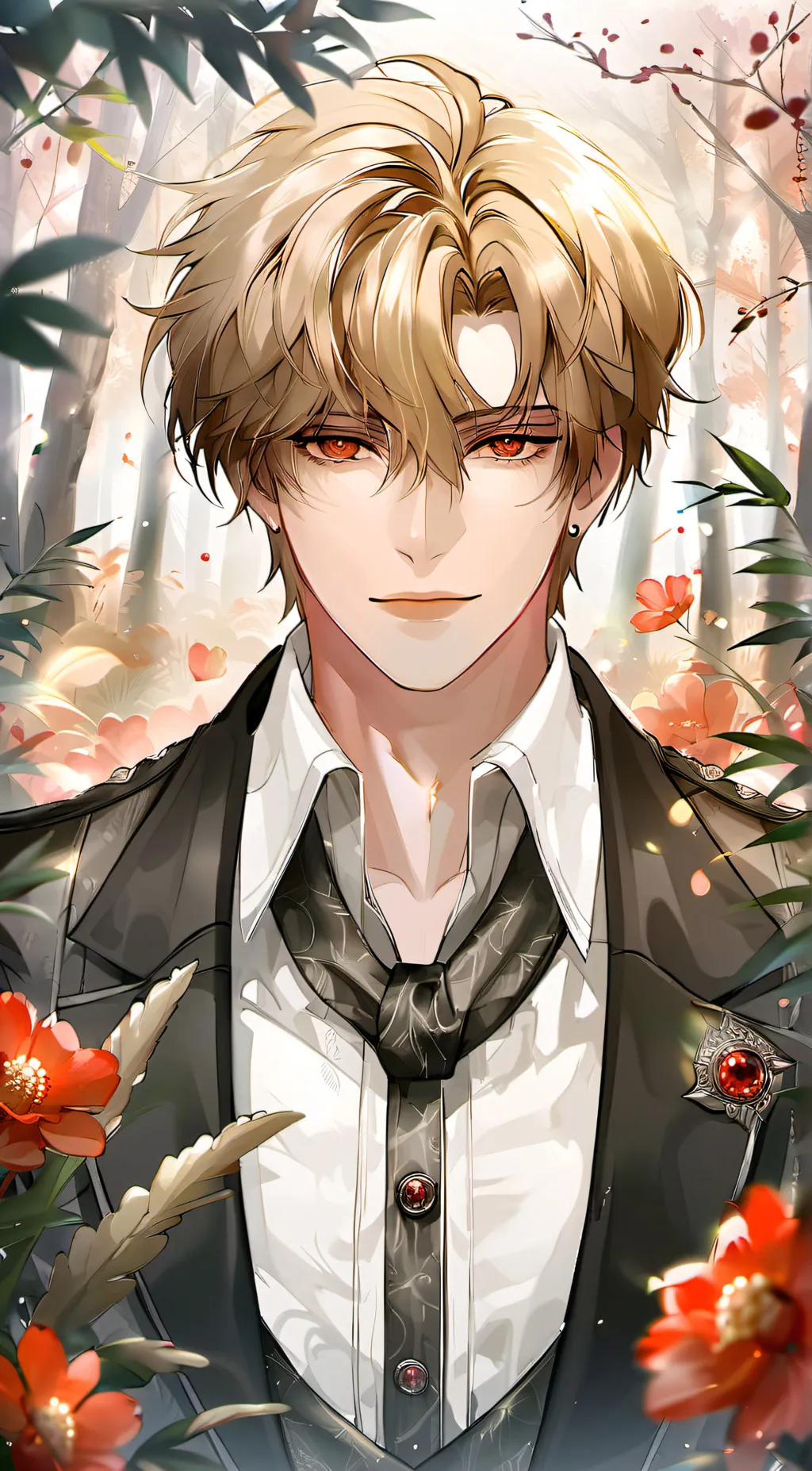 ai character: Bakugo  background