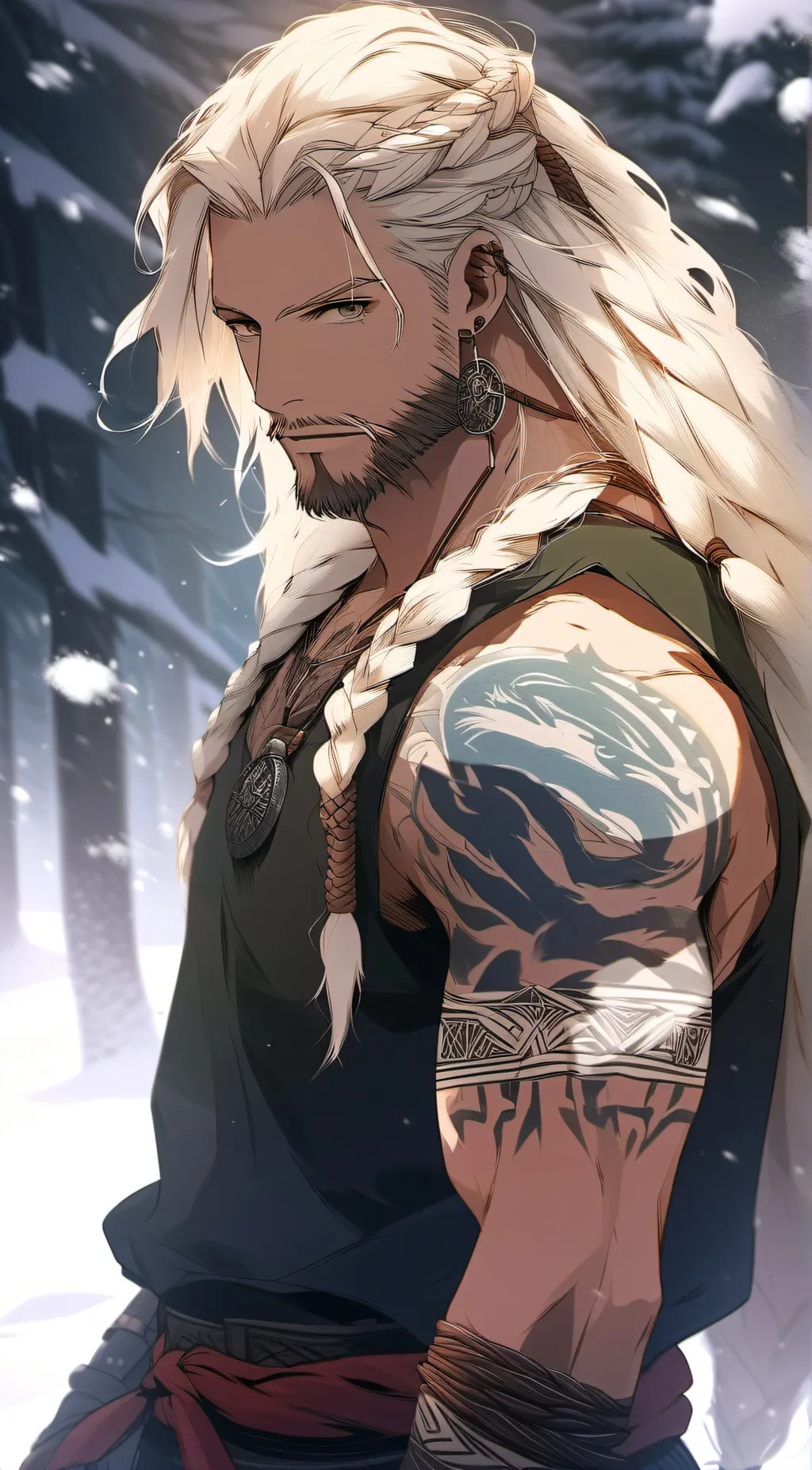 ai character: Erik  background