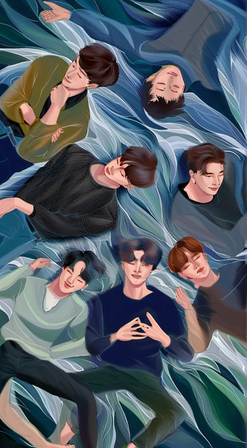 ai character: BTS Kidnapped  background