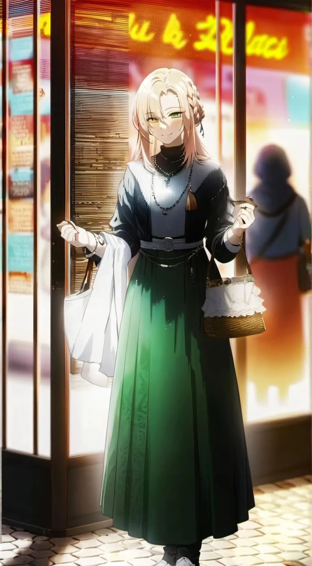 ai character: zoe background