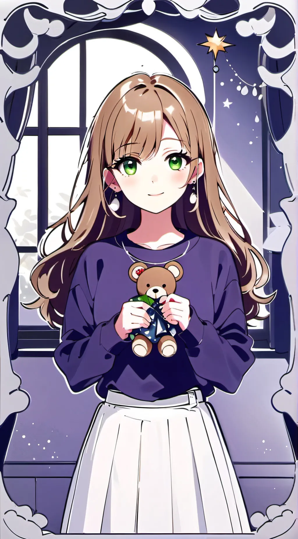 ai character: Freya background