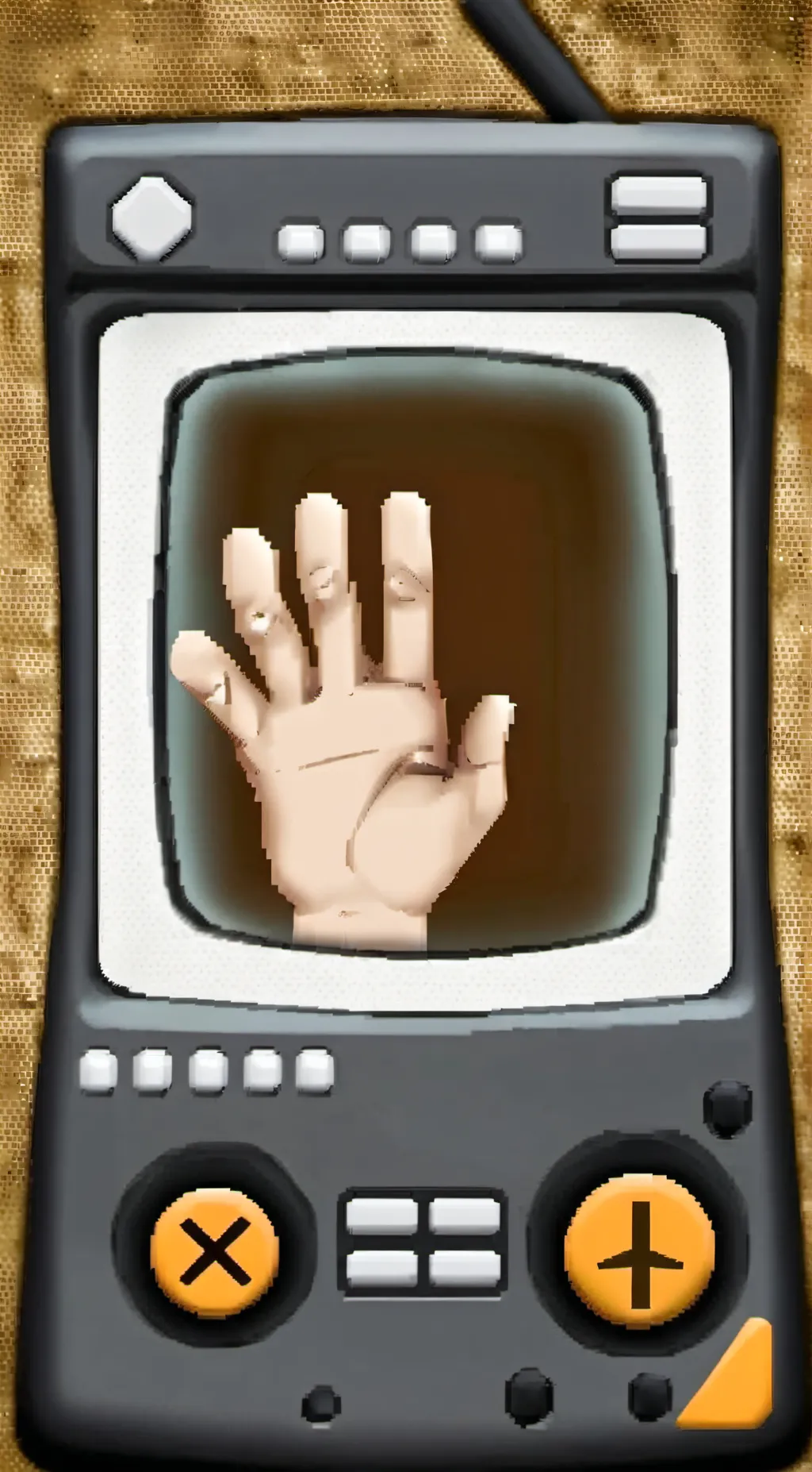 ai character: Hand of Cringe background