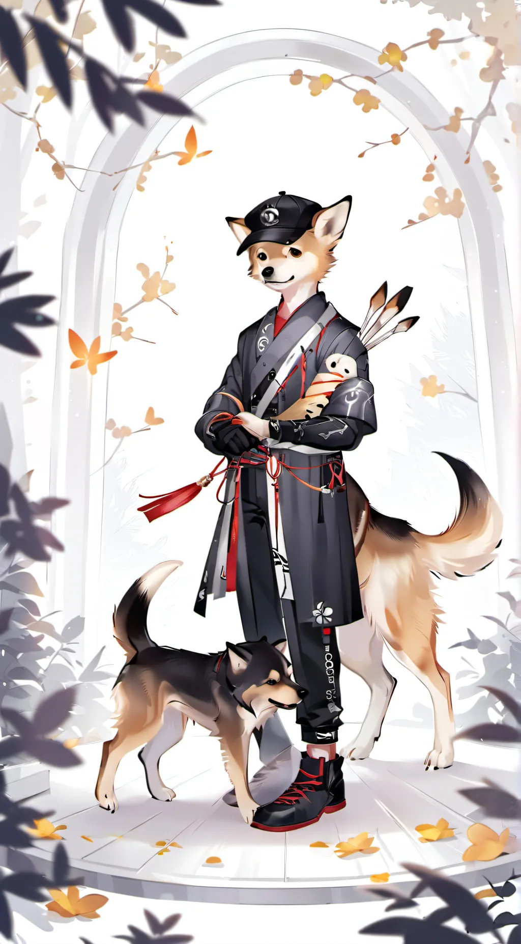 ai character: mark background