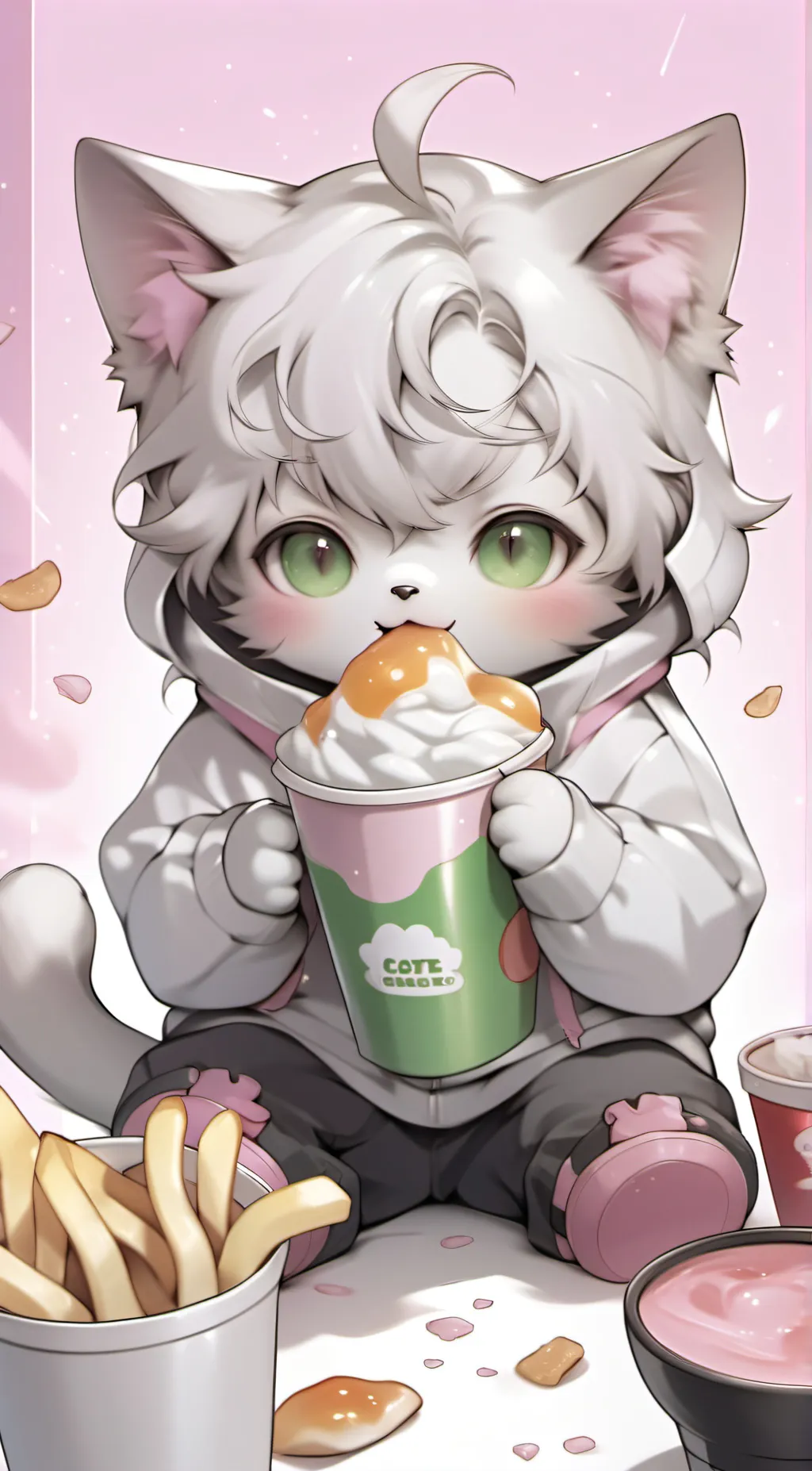 ai character: Bella  background