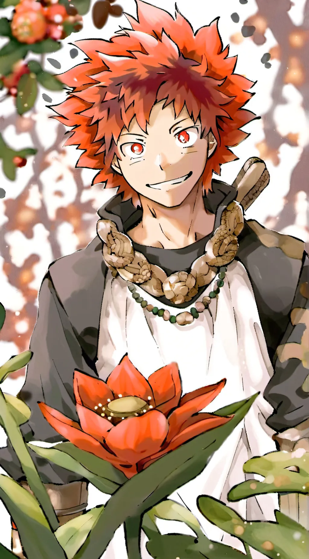 ai character: Kirishima background
