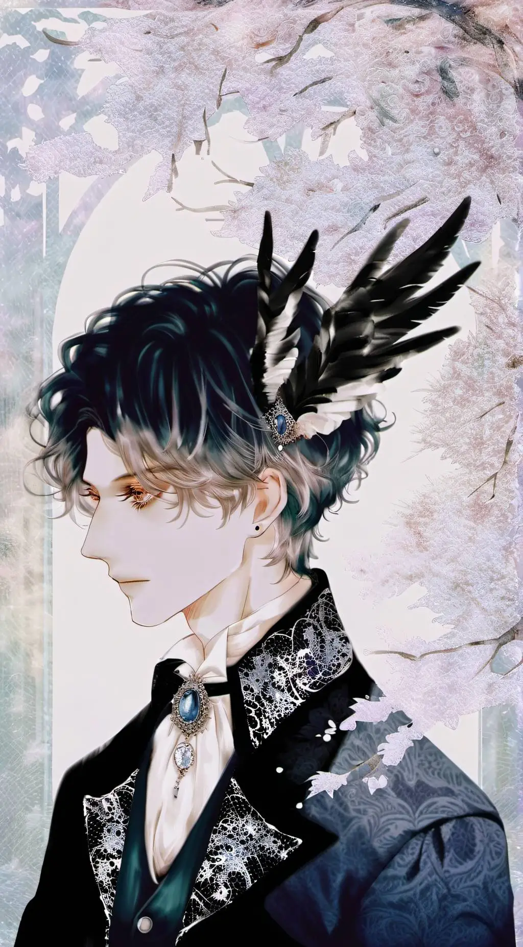 ai character: The Winged background