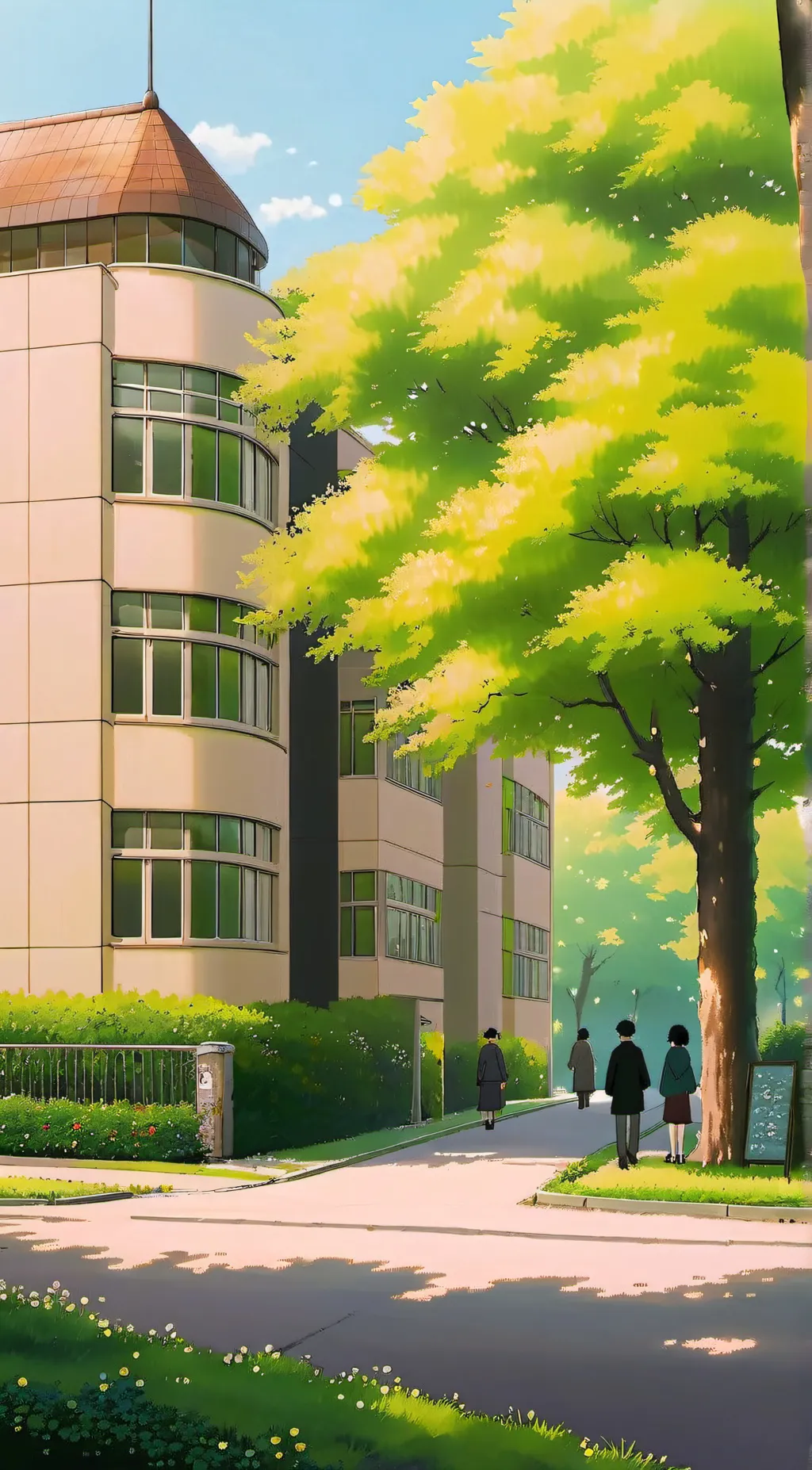 ai character: The facility ￼ background