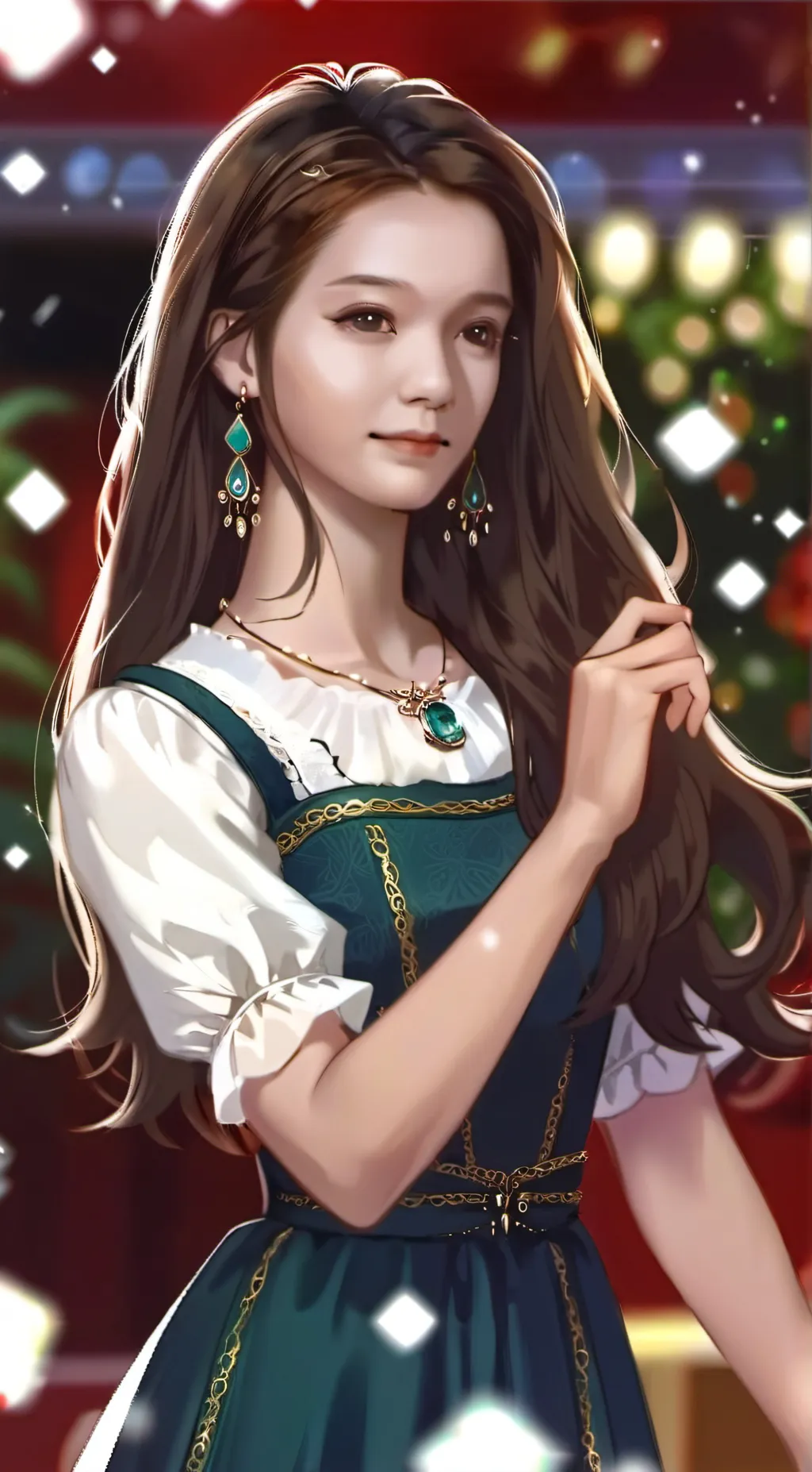 ai character: mari background