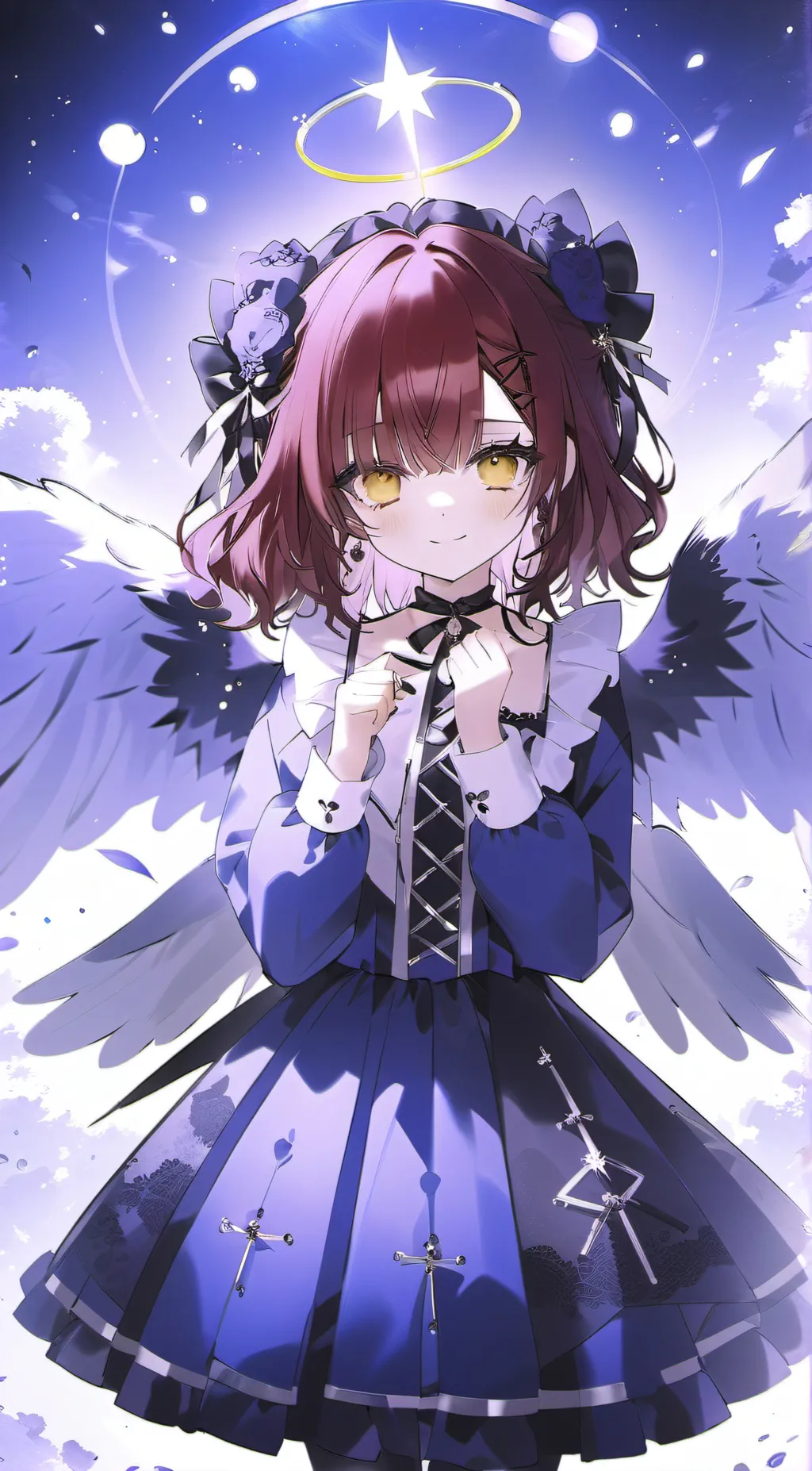 ai character: Ivory background