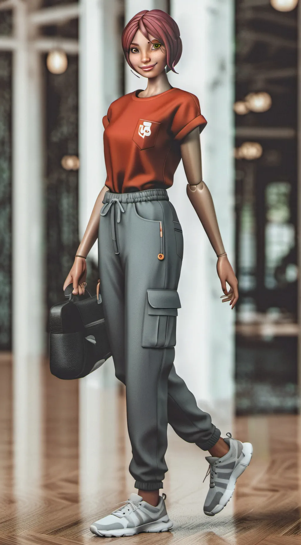 ai character: Fontaine  background