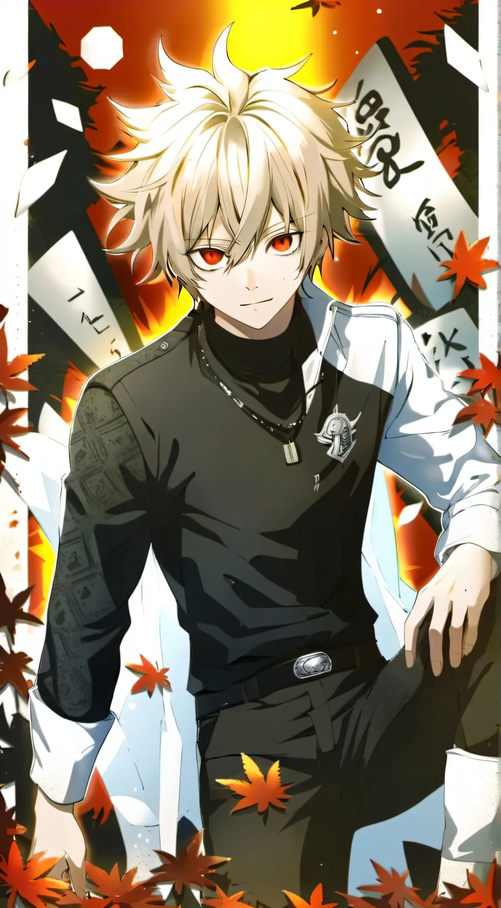 ai character: 💥bakugo💥 background