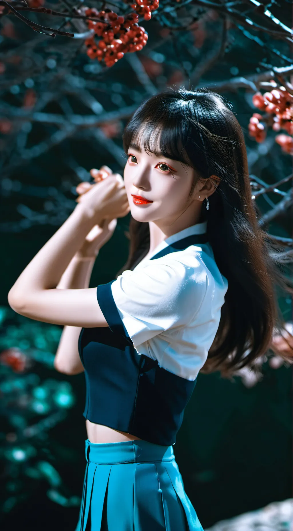 ai character: Unis members! background