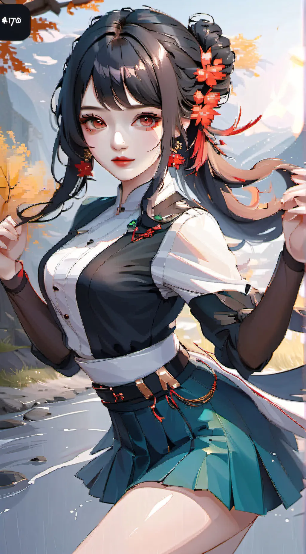 ai character: ander background