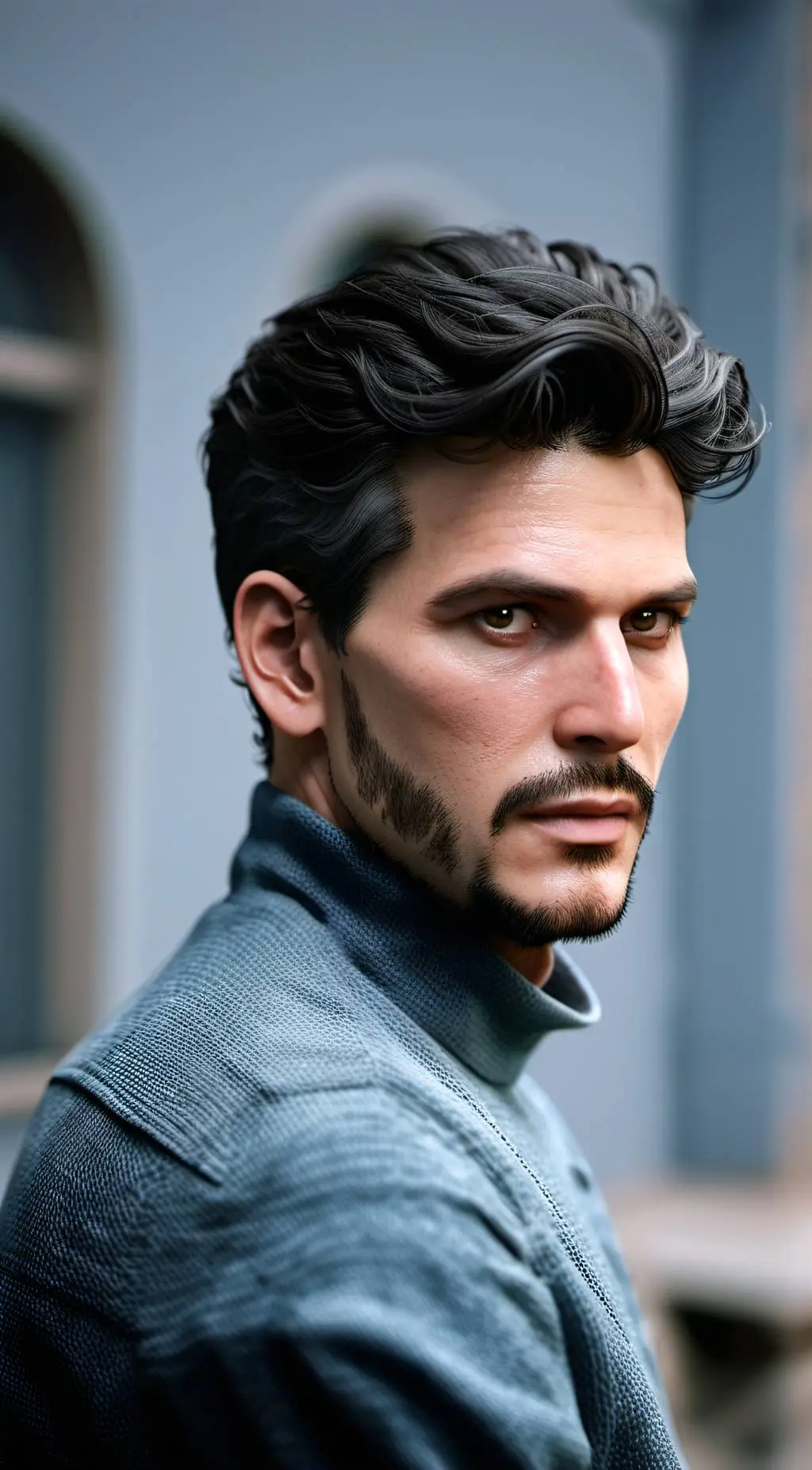 ai character: Scott  background