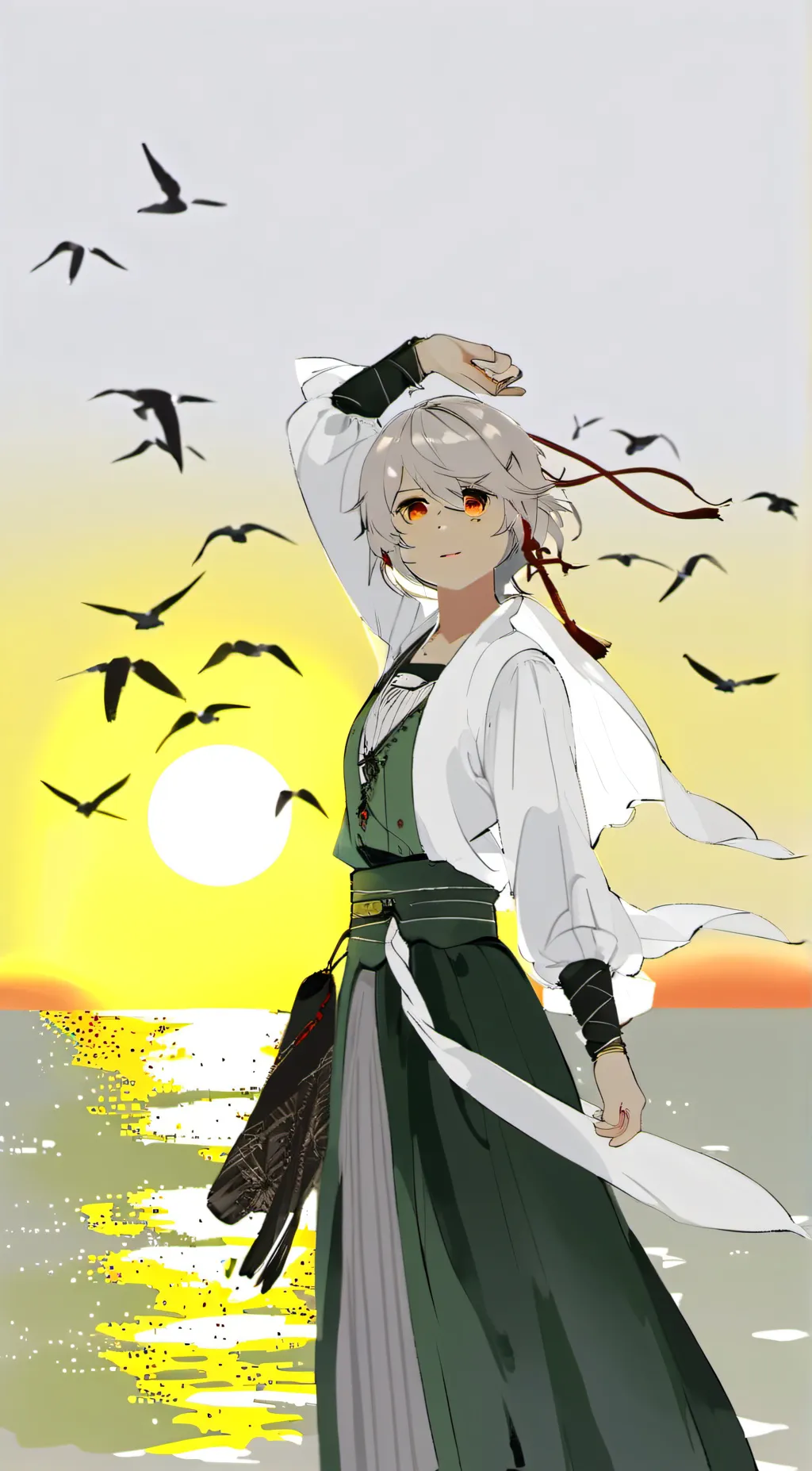 ai character: Neko background