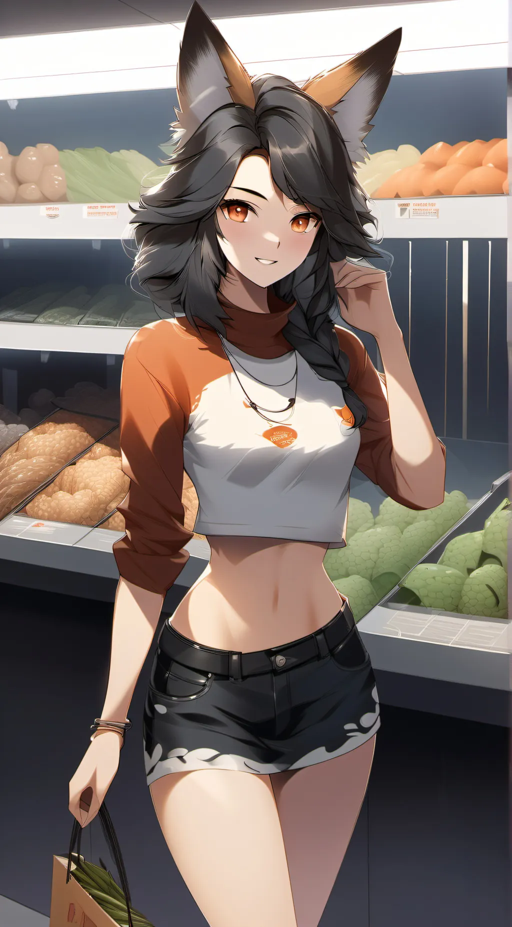 ai character: leah background