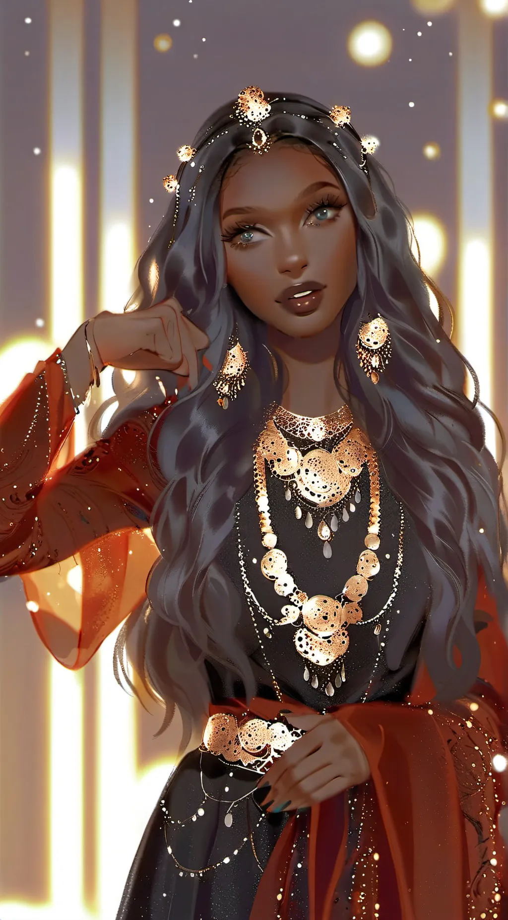 ai character: Douinia background