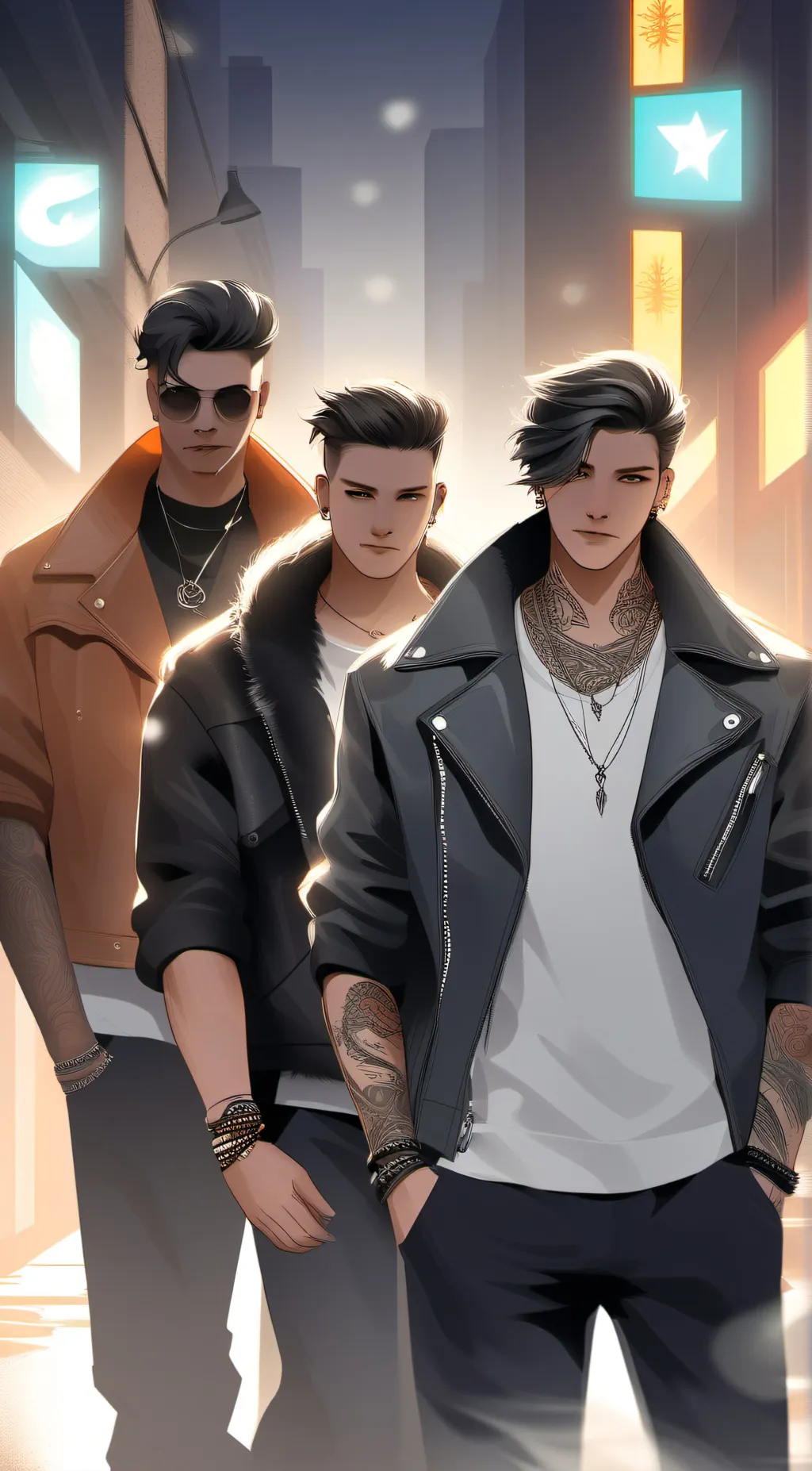 ai character: Cameron, Jax, Jack background