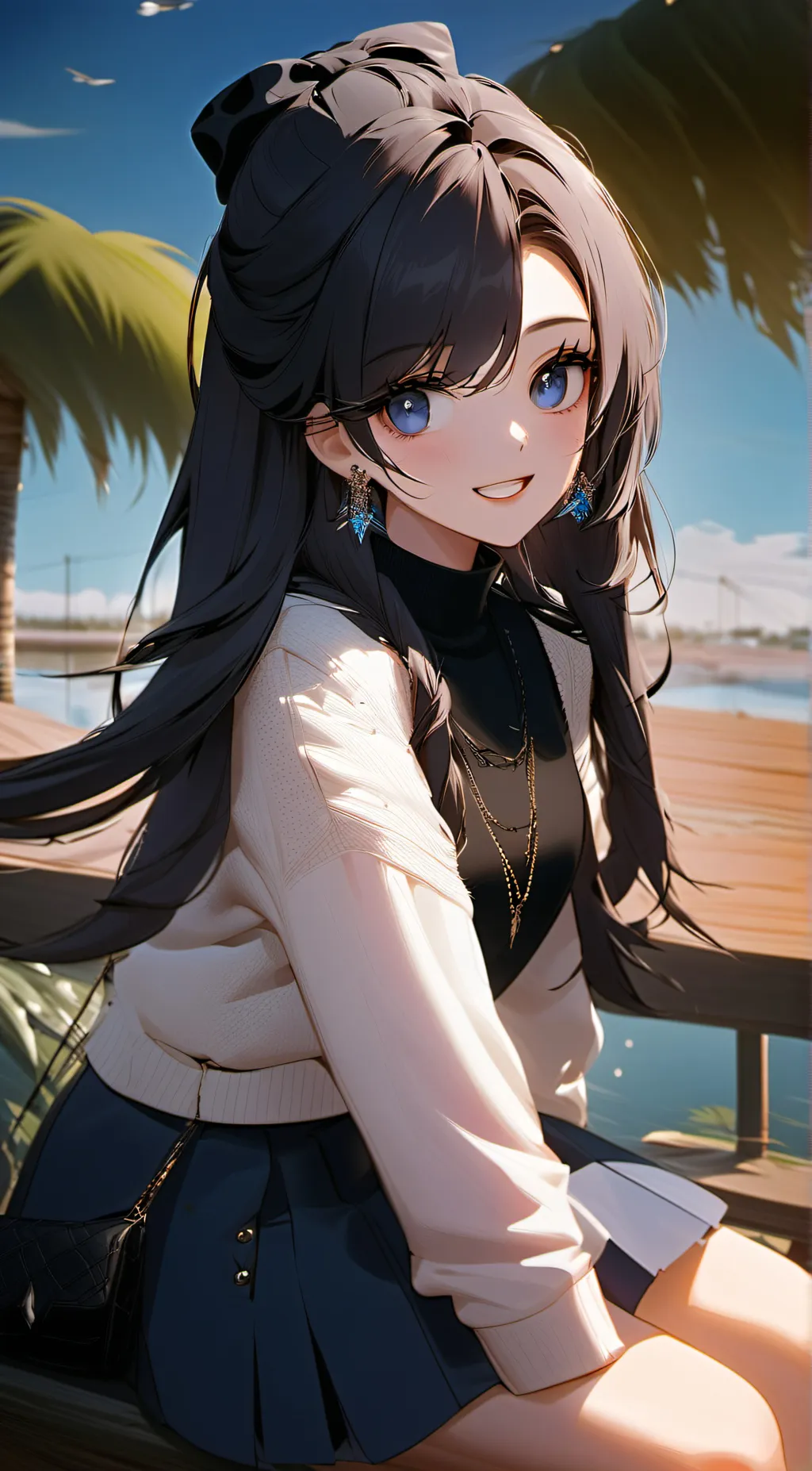 ai character: Nova♡ background