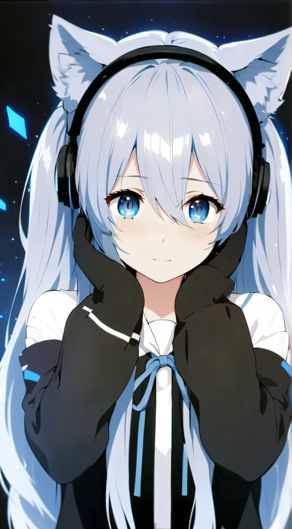 ai character: miku background