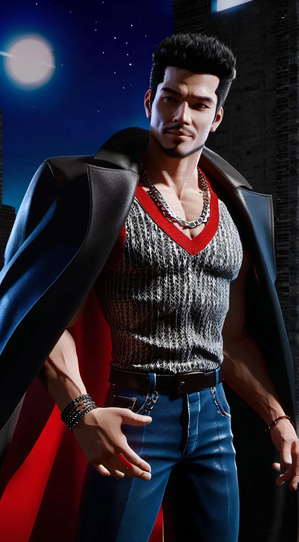 ai character: supernova  background