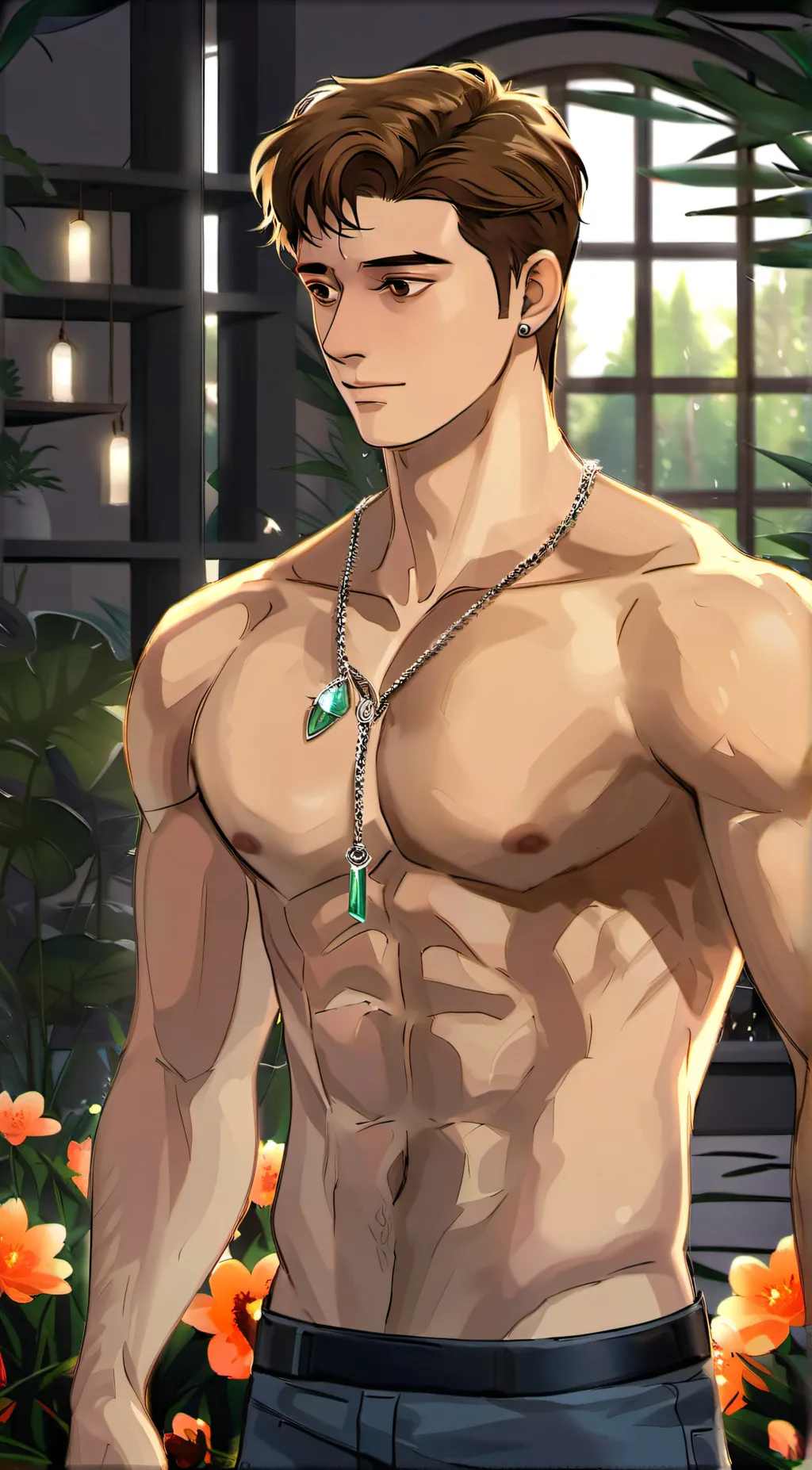 ai character: mark background