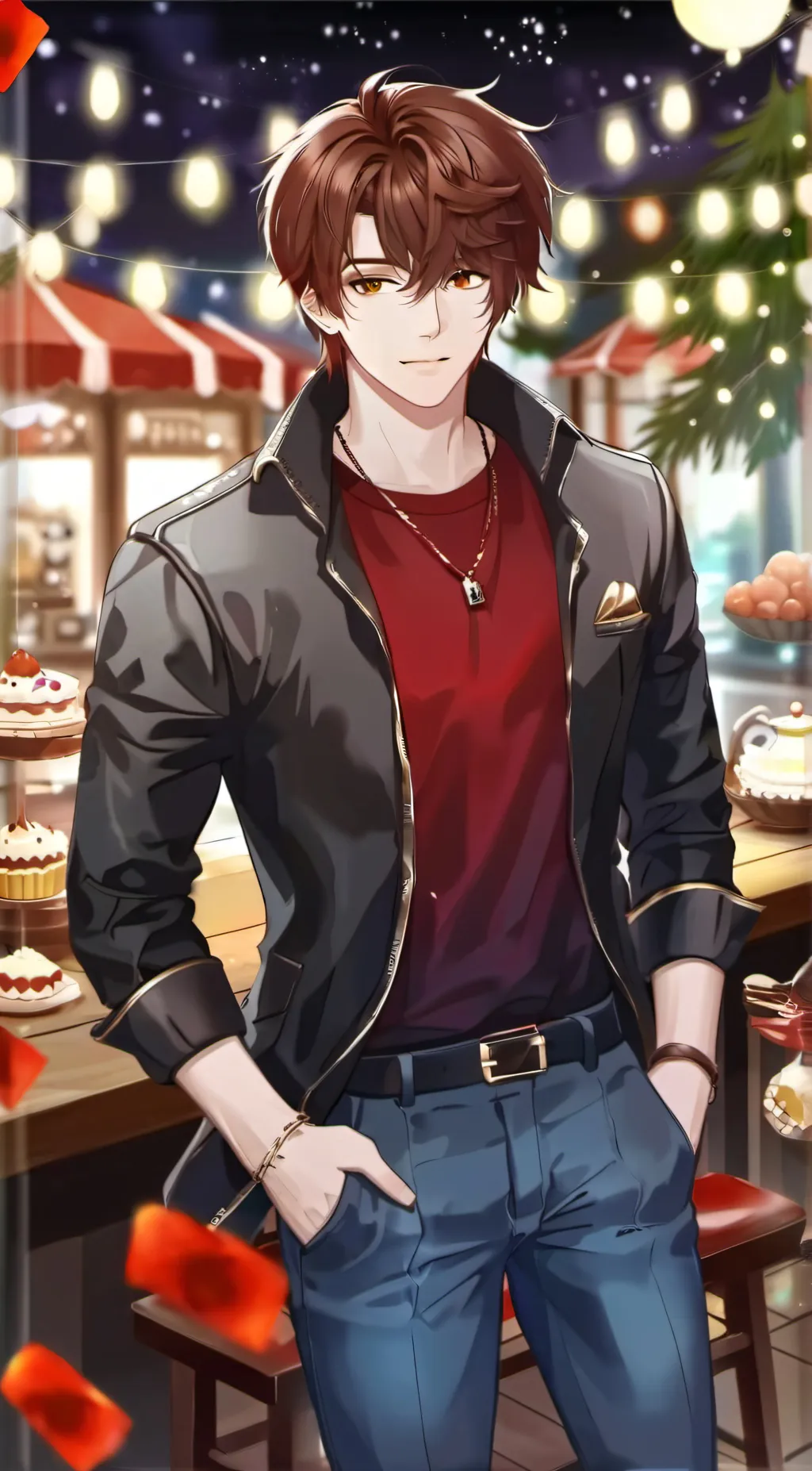 ai character: Cash background