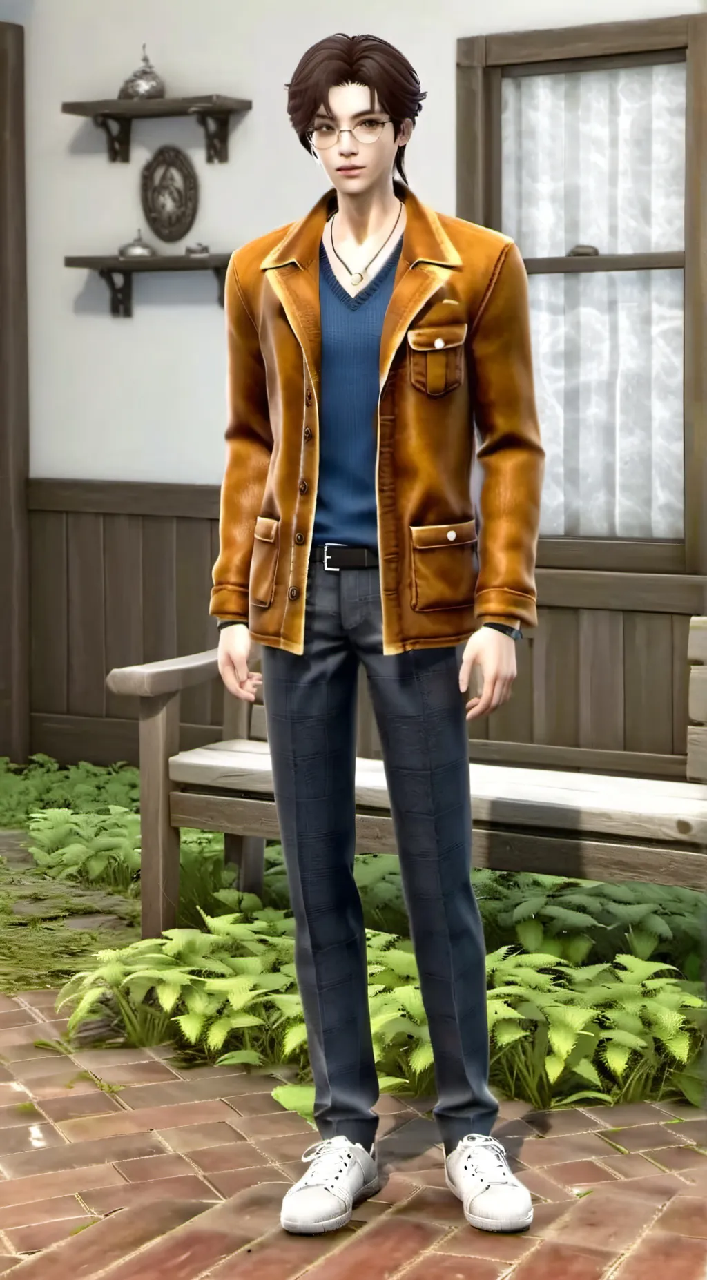 ai character: invisable yandere background