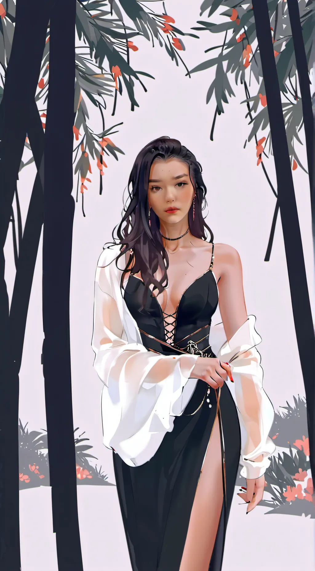 ai character: falia background